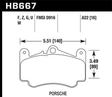 Load image into Gallery viewer, Hawk 09 Porsche 911 Carrera S w/ Iron Discs Front DTC-70 Race Brake Pads