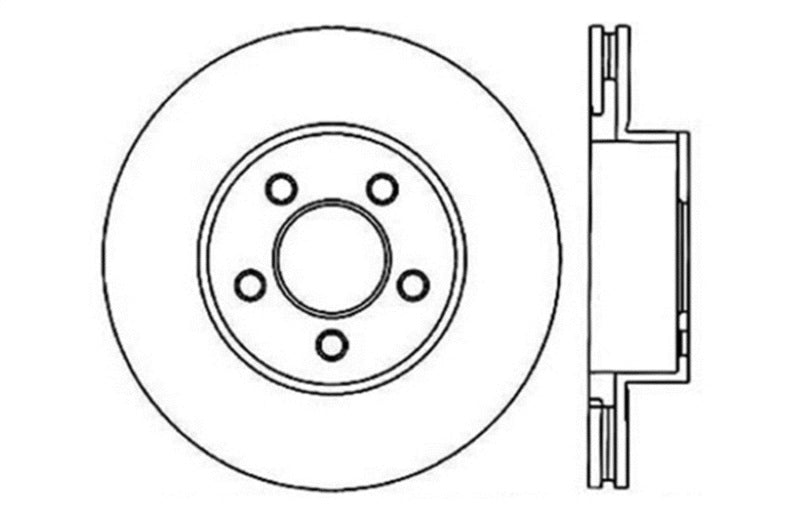 StopTech Drilled Sport Brake Rotor