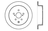 StopTech 14-16 Toyota Highlander Sport Drilled Rear Driver Side Brake Rotor