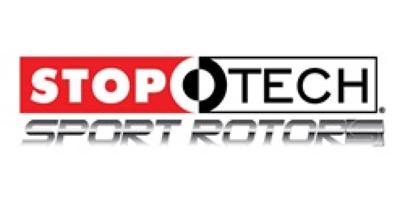 StopTech Sport Cross Drilled Brake Rotor - Front Right/Rear Right