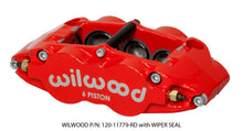 Load image into Gallery viewer, Wilwood Caliper-Narrow Superlite 6R-LH - Red 1.62/1.12/1.12in Pistons 1.25in Disc