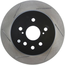 Load image into Gallery viewer, StopTech 13-14 Lexus GS300/350/400/430 Slotted Sport Rear Right Brake Rotor
