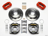 Wilwood Dynapro Low-Profile 11.00in P-Brake Kit - Red AMC 71-74 2.60in Offset