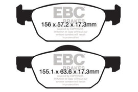 EBC Brakes Yellowstuff Performance Brake Pads