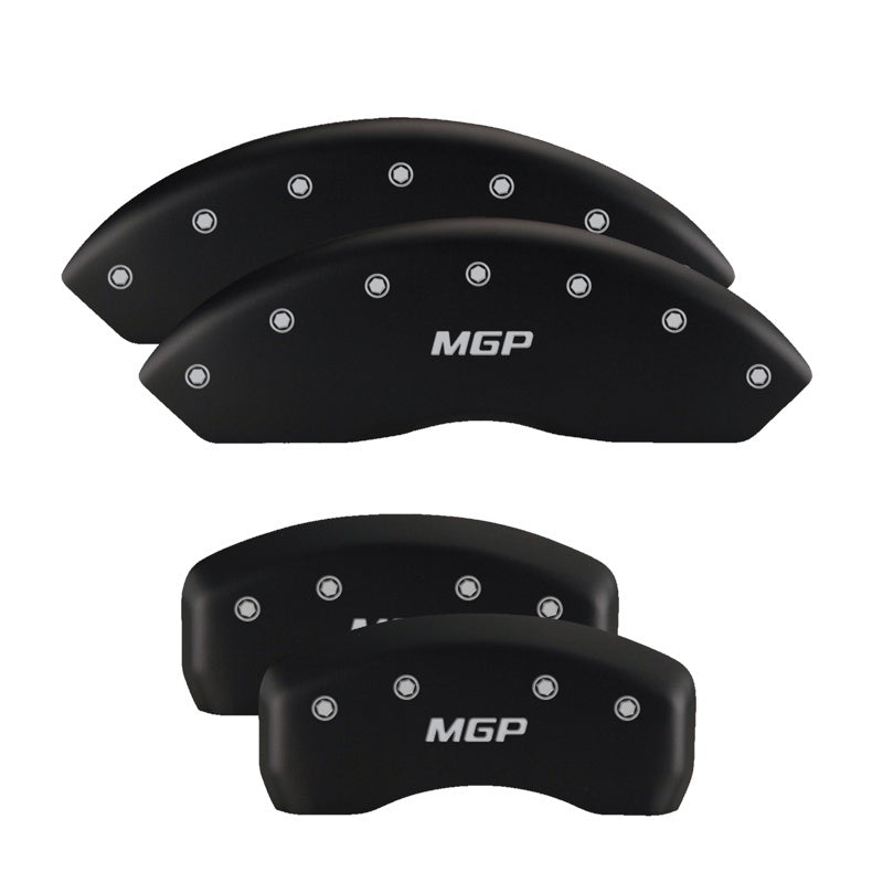 MGP 4 Caliper Covers Engraved Front & Rear 2012-2015 Kia Optima SX w/ Electronic Parking Brake