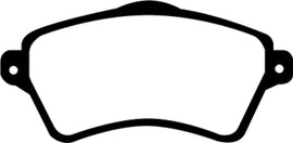 EBC 01-05 Land Rover Freelander 2.5 Redstuff Front Brake Pads