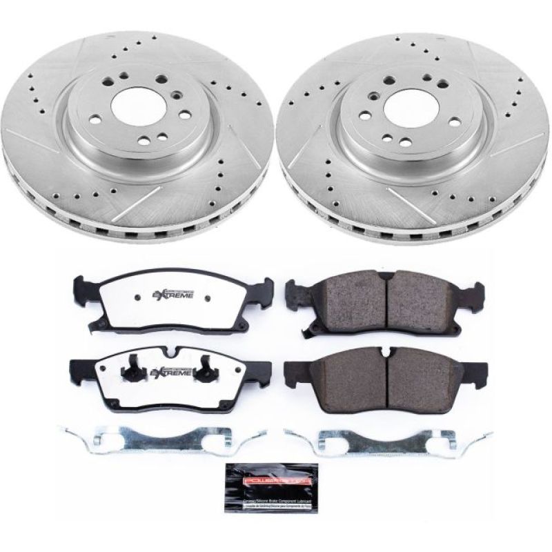 Power Stop 2015 Mercedes-Benz ML250 Front Z36 Truck & Tow Brake Kit