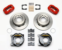 Load image into Gallery viewer, Wilwood Forged Dynalite P/S Park Brake Kit Red Chevy 12 Bolt-Spec 3.15in Brng Stggrd mt