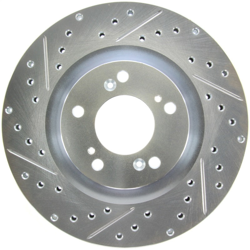 StopTech Select Sport 2000-2009 Honda S2000 Drilled and Slotted Front Right Brake Rotor