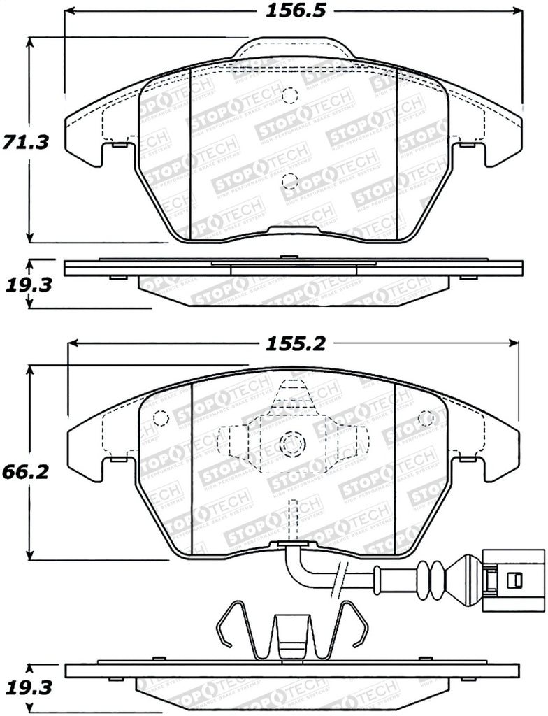StopTech Street Brake Pads