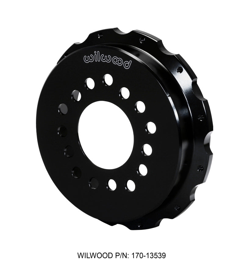 Wilwood Hat-Park Brake 1.54in Offset - Aluminum Multi-5 Lug - 12 on 8.75in