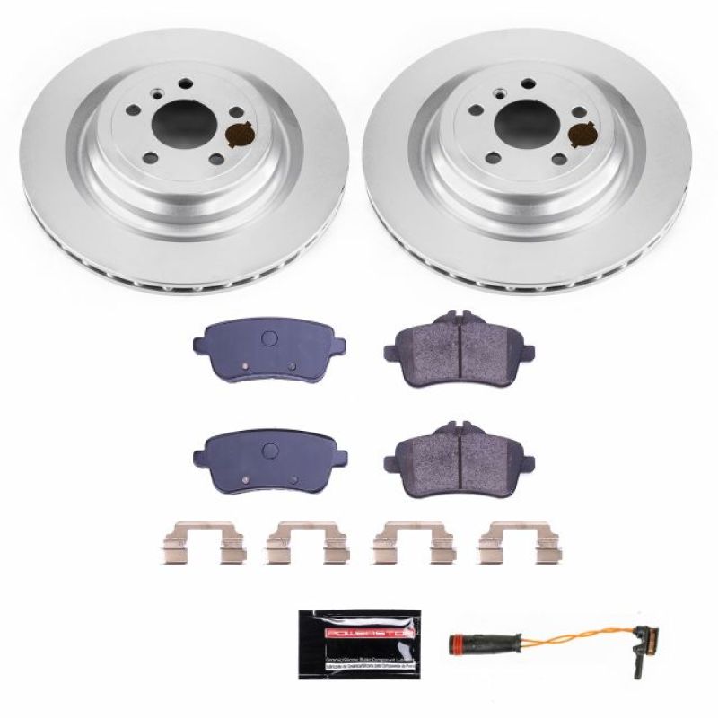 Power Stop 13-16 Mercedes-Benz GL350 Rear Z23 Evolution Sport Coated Brake Kit