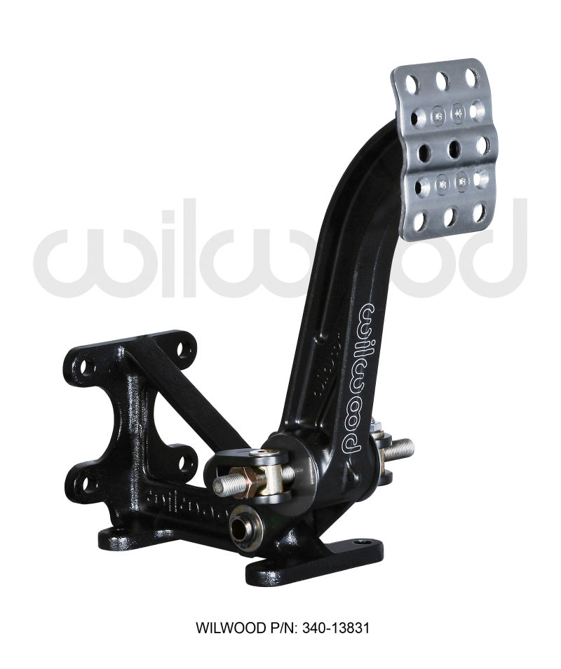 Wilwood Adjustable Brake Pedal - Dual MC - Floor Mount - 6:1
