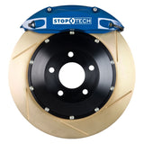 StopTech 89-94 R32 Nissan GT-R Blue ST-40 Calipers 332x32mm Slotted Rotors Front Big Brake Kit