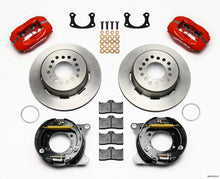 Load image into Gallery viewer, Wilwood Forged Dynalite P/S Park Brake Kit Red New Big Ford 2.50in Offset Front Caliper Mount