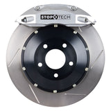 StopTech 93-95 Mazda RX-7 Front Big Brake Kit w/ Silver ST-40 Calipers Slotted 332x32mm Rotors