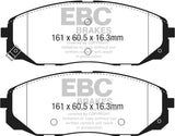 EBC 2015+ Kia Sedona 3.3L Redstuff Front Brake Pads