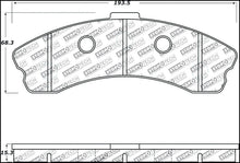 Load image into Gallery viewer, StopTech Performance 06-09 Chevrolet Corvette Z06 Front Brake Pads