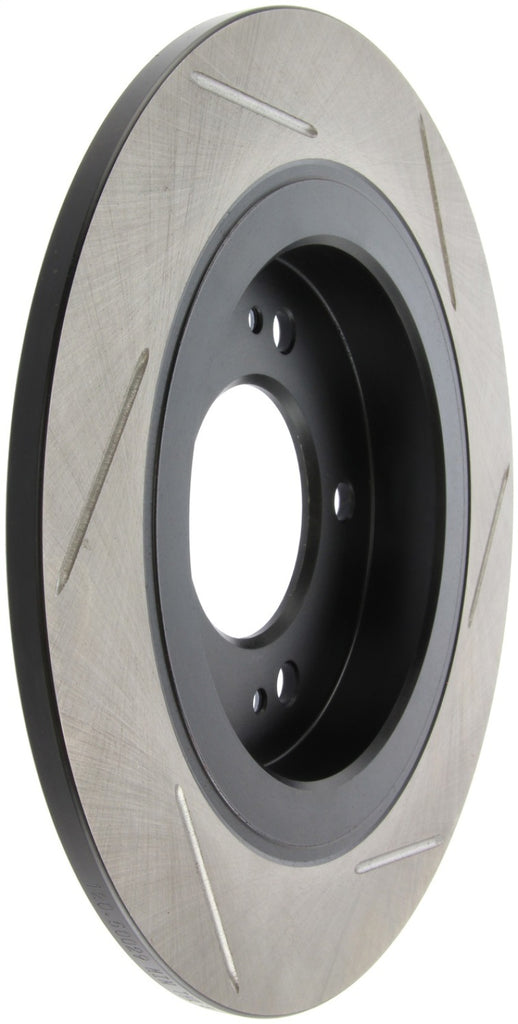 StopTech Slotted Sport Brake Rotor 13-15 Kia Optima w/ Electric Parking Brake - Rear Passenger Side