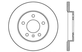 StopTech Sport Cross Drilled Brake Rotor - Front Right