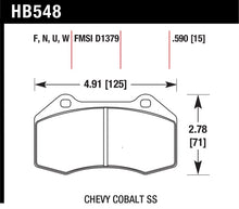 Load image into Gallery viewer, Hawk DTC-80 16+ Mazda Miata MX-5 Front Race Brake Pads