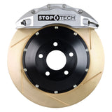 StopTech 09-16 Audi A4/A4 Quattro ST-60 Silver Calipers 355x32mm Slotted Rotors Front Big Brake Kit