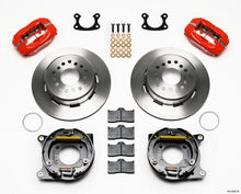 Load image into Gallery viewer, Wilwood Forged Dynalite P/S Park Brake Kit Red Small Ford 2.50in Offset