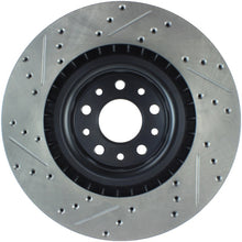 Load image into Gallery viewer, StopTech 2014-2015 Fiat 500L Front Left Slotted &amp; Drilled Sport Brake Rotor