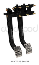 Load image into Gallery viewer, Wilwood Adjustable Dual Pedal - Brake / Clutch - Rev. Swing Mount - 6.25:1