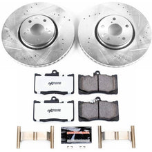 Load image into Gallery viewer, Power Stop 16-17 Lexus IS200t Front Z26 Street Warrior Brake Kit