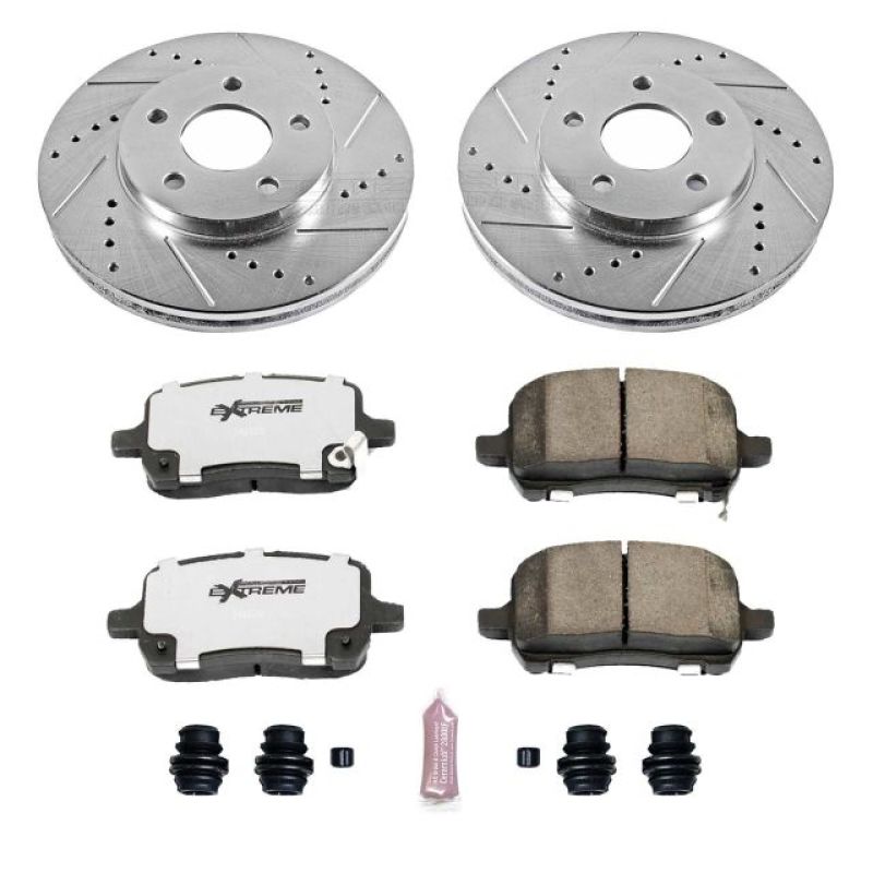 Power Stop 08-11 Chevrolet HHR Front Z26 Street Warrior Brake Kit