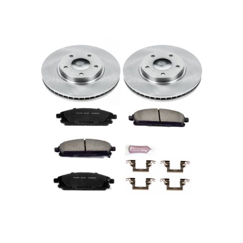 Power Stop 04-09 Nissan Quest Front Autospecialty Brake Kit