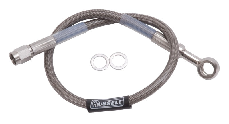 Russell Performance 15in 10MM Banjo Competition Brake Hose