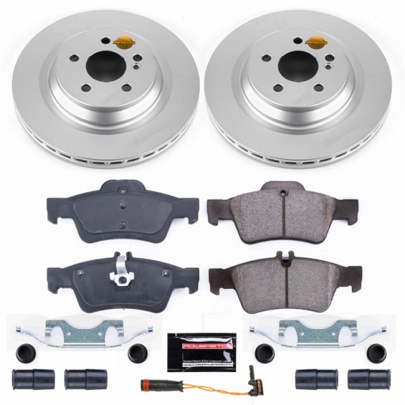 Power Stop 09-14 Mercedes-Benz CL550 Rear Z23 Evolution Sport Coated Brake Kit