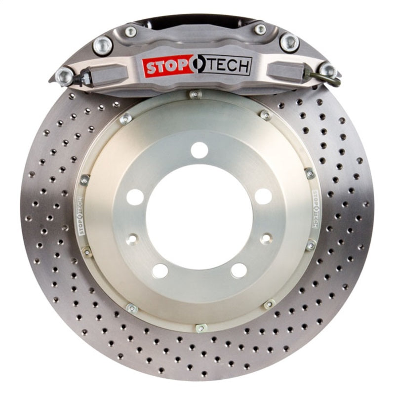 StopTech BBK 06-10 Audi A3 Front ST-40 355x32 Trophy Sport Drilled Big Brake Kit