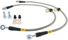 Load image into Gallery viewer, StopTech 00-05 Celica GT &amp; GT-S/05-08 Scion tC Front Stainless Steel Brake Lines