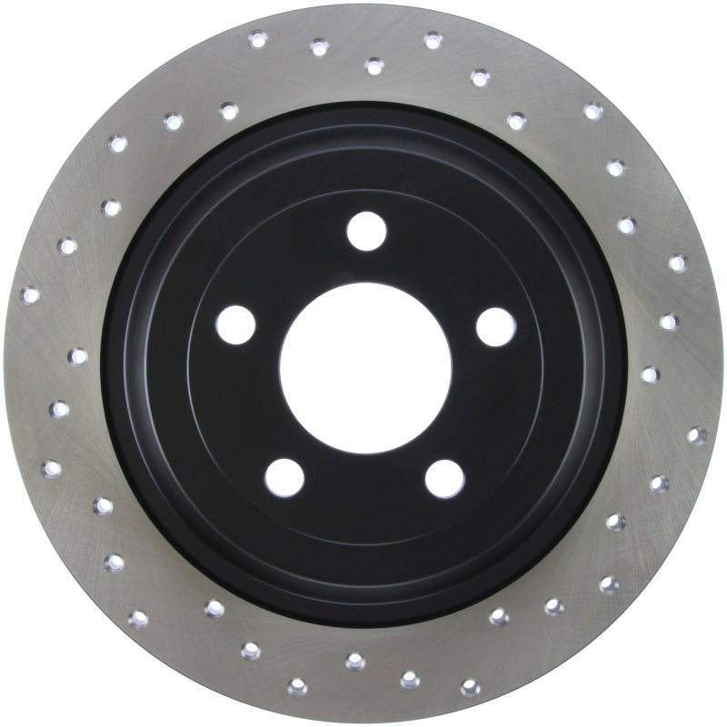 StopTech Sport Cross Drilled Brake Rotor - Front Right