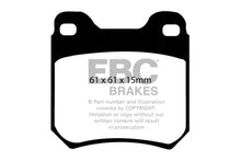 Load image into Gallery viewer, EBC 2000 Saturn LS2 3.0L Bluestuff Rear Brake Pads
