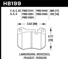 Load image into Gallery viewer, Hawk 85-89 Porsche 944 / 88-87 924 Blue 9012 Front Race Brake Pads