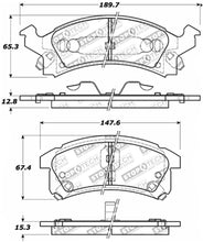 Load image into Gallery viewer, StopTech Performance 90-98 Buick Skylark / 90-98 Pontiac Grand Am Front Brake Pads