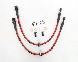 AP 13+ Subaru BRZ / 13+ Scion FR-S Front Steel Braided Brake Lines