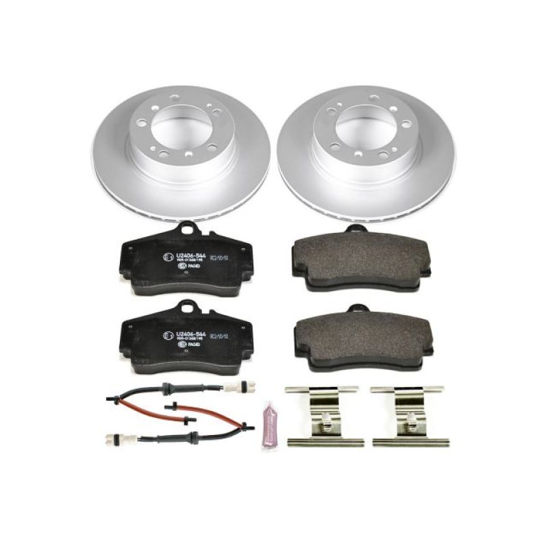 Power Stop 97-04 Porsche Boxster Rear Euro-Stop Brake Kit