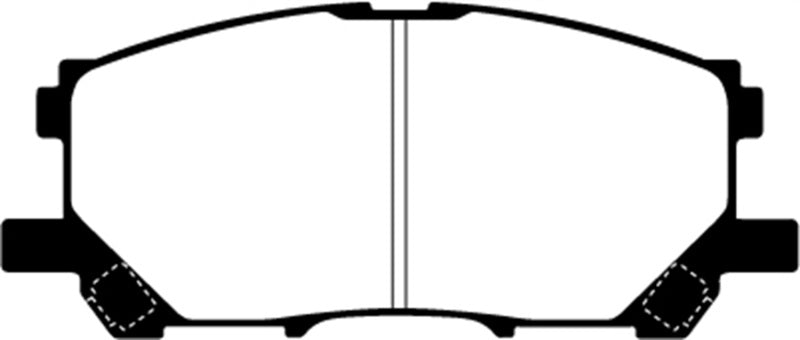 EBC 04-07 Lexus RX330 3.3 Redstuff Front Brake Pads