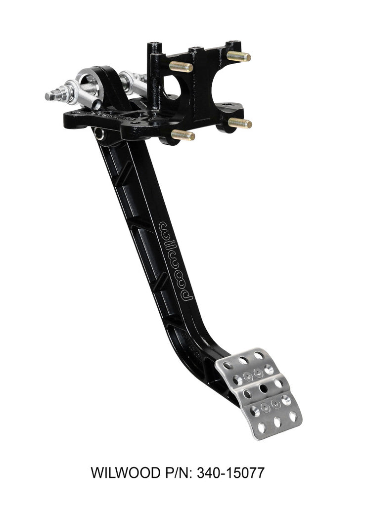 Wilwood Adjustable-Trubar Brake Pedal - Dual MC - Rev. Swing Mount - 6.25:1