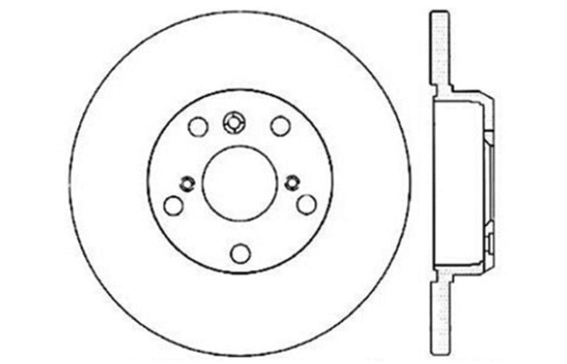 StopTech Drilled Sport Brake Rotor