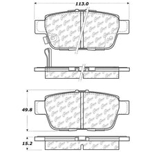 Load image into Gallery viewer, StopTech Street Touring 06-13 Honda Ridgeline / Acura TL Rear Brake Pads