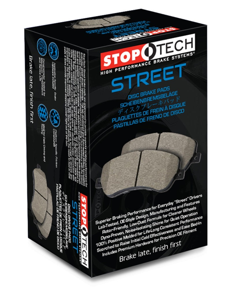 StopTech 2015+ Porsche Macan / 2017+ Porsche Panamera Street Performance Front Brake Pads