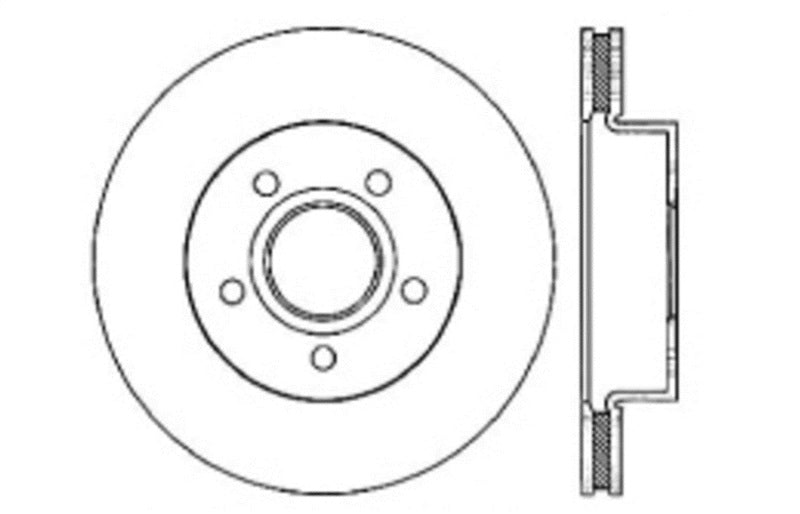 StopTech Drilled Sport Brake Rotor