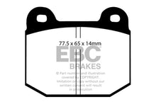 Load image into Gallery viewer, EBC Brembo XA6.L6.11 Caliper Orangestuff Brake Pads
