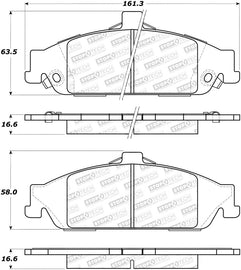 StopTech Street Brake Pads